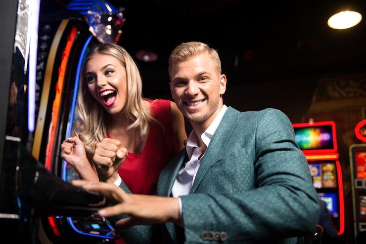 Tampilan meja Caribbean Stud Poker di studio live ulti88