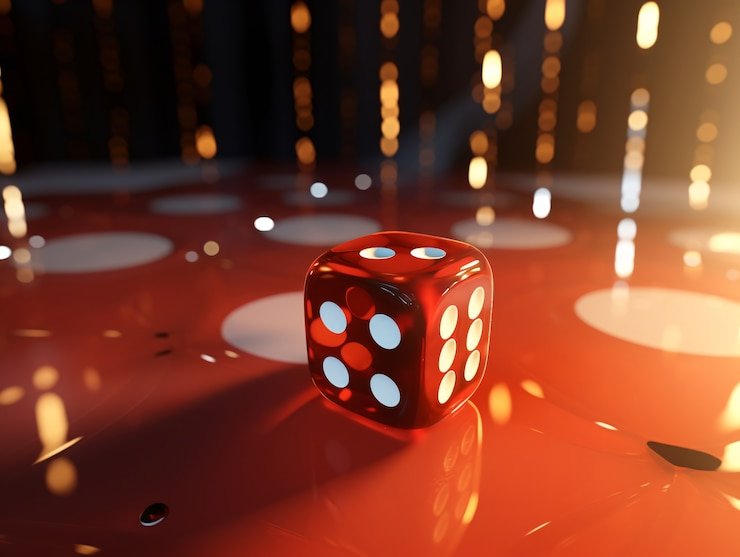 Meja live Sic Bo di studio profesional ulti88 dengan tiga dadu dan dealer bersertifikat